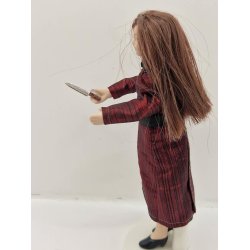 Slagterkniv i metal (ny)