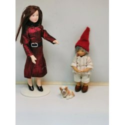 Hundehvalp i resin  (ny)