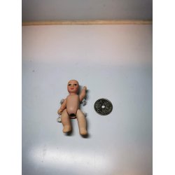 Baby dukke i porceln (ny)