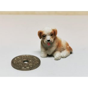 Hundehvalp i resin  (ny)