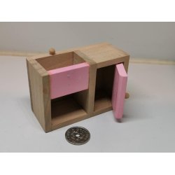 Kkken skab med vask til dukkehus scala 1:16 (brugt)