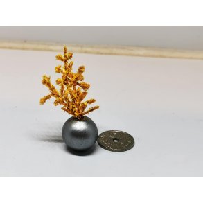 Blomster i vase (h�ndlavet)