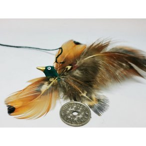 Trfugl med fjer (ny)