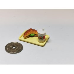 Sylvanian drikke bger i plastik (brugt)