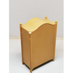 Garderobe skab til dukkehus scala 1:16 (brugt)