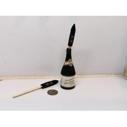 Fyrvrkeri ske med 2 raketter (hndlavet)