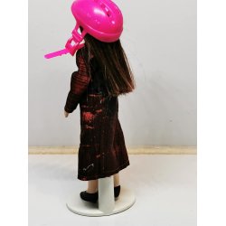 Cykel hjelm (brugt) til dukke scala 1:6