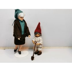 Spade i metal til dukkehus scala 1:16 (ny)