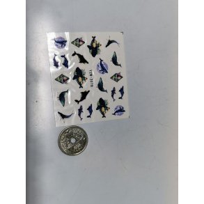 Ark med dekoration klistermrker (ny)