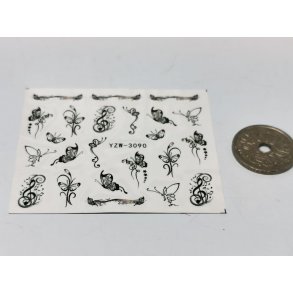 Ark med dekoration klistermrker (ny)