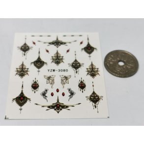 Ark med dekoration klistermrker (ny)