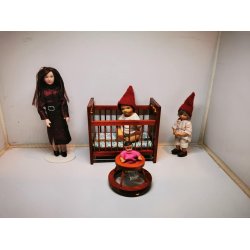 Gvogn i mrkt tr (brugt)