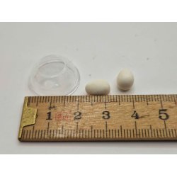 Skl i plastik med 2 g (brugt)