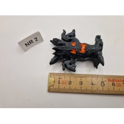 1 stk Uhyggelig trstub ca 5 x 3,5 cm (ny)