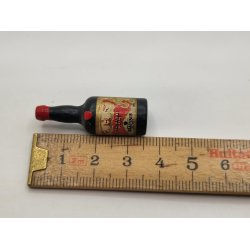 Solbr rom flaske i tr (vintage)