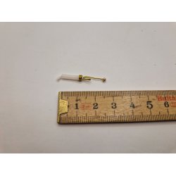 1 stk Julelys holder inkl lys (rdt eller hvidt) (hndlavet)