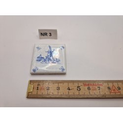 1 stk Hollandsk flise (brugt/fin stand)