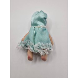 Baby dukke i porceln (brugt/som ny) 6 cm