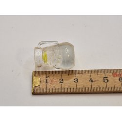 Kande med isterninger og citron skive. I plastik (ny)