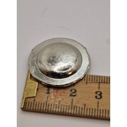 Tallerken i metal (ny) 2,5 cm