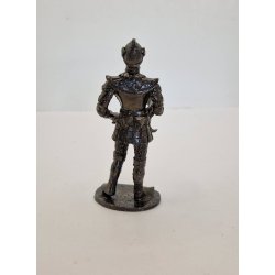 Ridder i rustning. I metal (vintage)