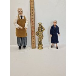 Figur i messing (brugt)