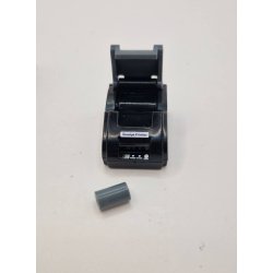 Moderne kasseapparat med, dankort terminal, hnd scannet og printer. I plastik (nyt)