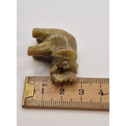 Elefant i sten (vintage)