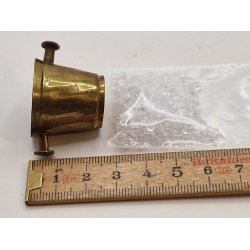 Vin/champagne kler i metal inkl en pose is terninger (vintage)