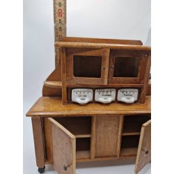 Sknk med porcelns skuffer (vintage fra 1940'erne)