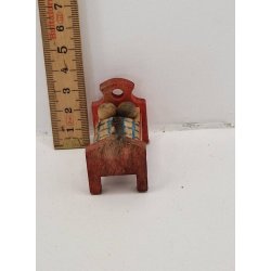 Dukkeseng i tr (vintage/antik)