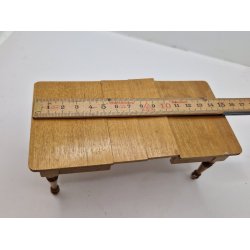 Spisebord med udtrk og 2 plader. Schneegas (antik ca r 1910)