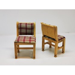 Spisebords stol til dukkerhuse 1:12 (ny)