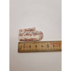 Jule vante/grill handske (hndlavet)