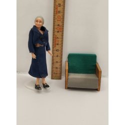 Lnestol i tr (brugt)