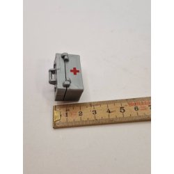 Lge/dyrlge taske i plastik. Schleich (brugt)