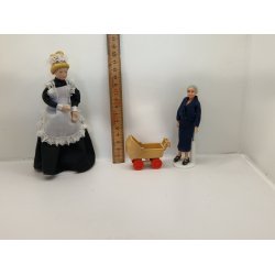 Dukkevogn i plastik (brugt)