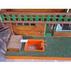 Alpehytte (hndlavet/fra 1950'erne) scala 1:18