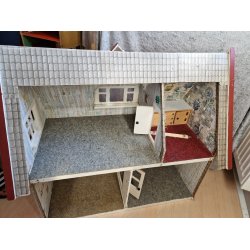 Dukkehus scala 1:12 (vintage)