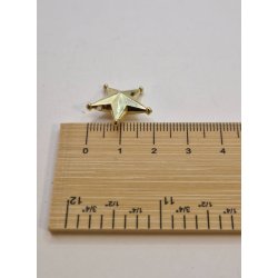 Juletrs topstjerne i plastik (ny)