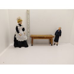 Langt bord i tr (antikke fra 1920'erne)