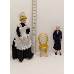 Stol med flet sde (hndlavet)