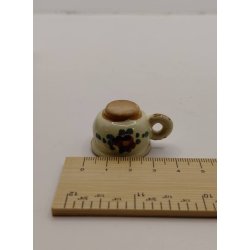 Stor skl/kop/urtepotte i keramik (vintage)