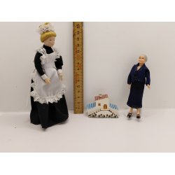 Lille grsk hus i keramik (hndlavet)