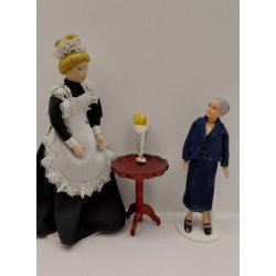 Fich and chips i avis. Frost design (delvis hndlavet)