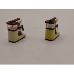 1 stk kaffemaskine Rhvid/cremefarvet. Lundby (vintage)