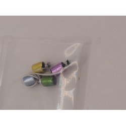 4 meget sm� bordbomber i lille pose (h�ndlavet)