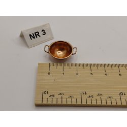 1 stk Kobber wok/gryde (brugt)