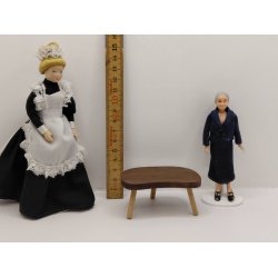 Sofabord i tr�. Sallingboe (vintage)