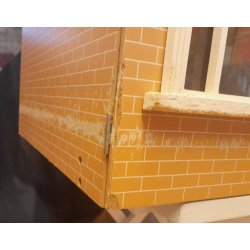 Dukkehus skala 1:12 (brugt/med fejl) SENDES IKKE